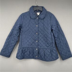 Crewcuts Navy Quilted Kids Puffer Jacket